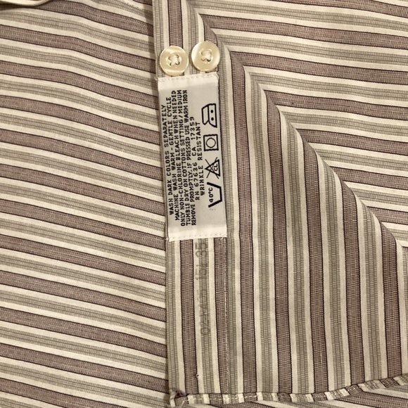 Vintage Yves Saint Laurent Mens Button Up Shirt EUC - Picture 5 of 9